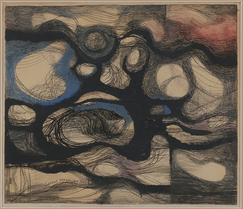 Black Ravine, George Morrison, 1949