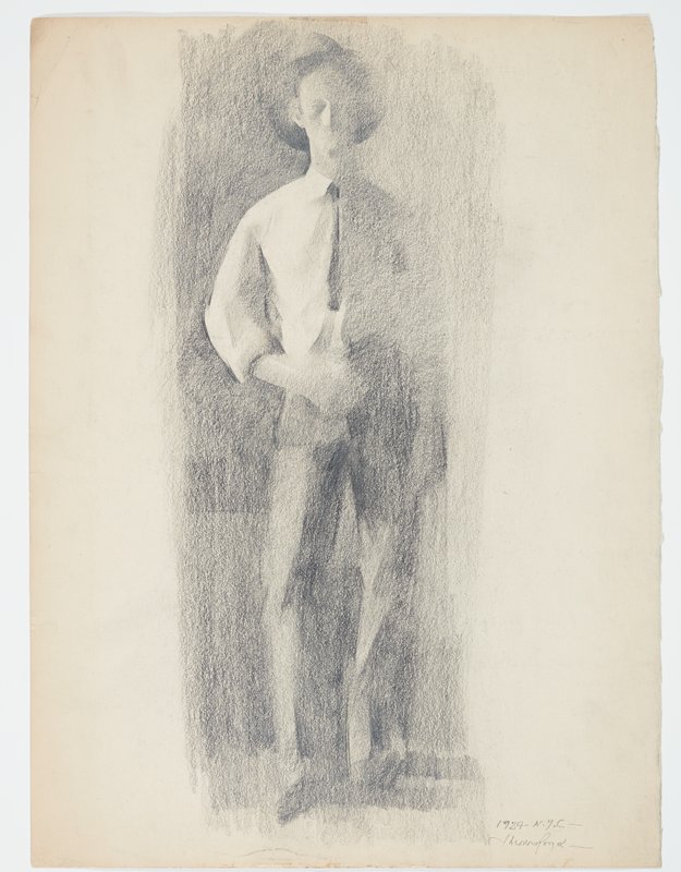 Self Portrait NYC, Theodore Roszak, 1924