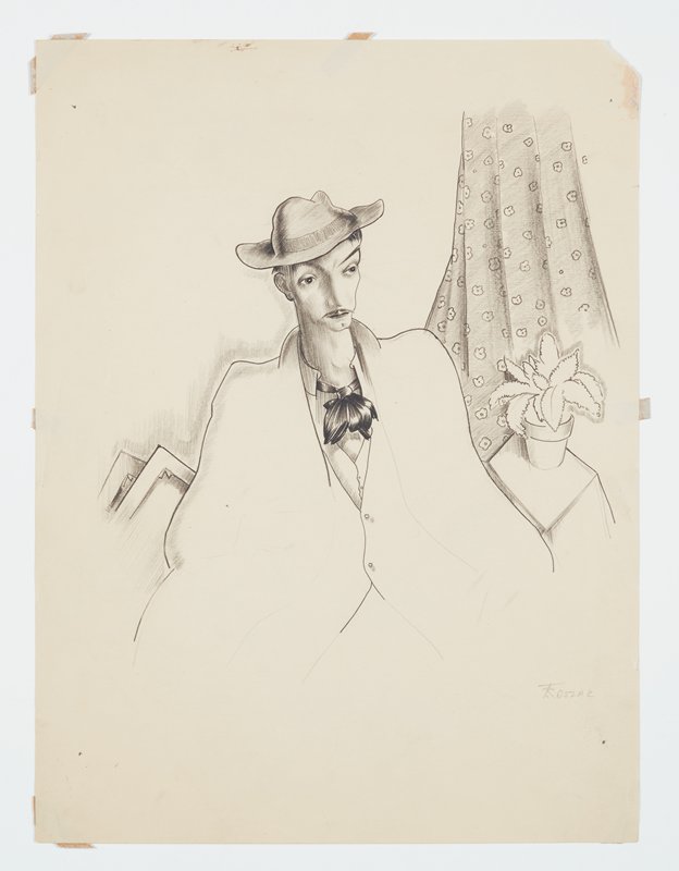 Drawing, Theodore Roszak, 1927
