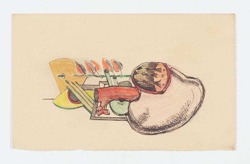Drawing, Theodore Roszak, 1930