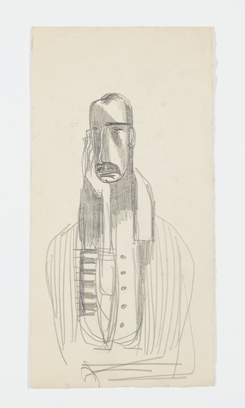 Self-Portrait, Theodore Roszak, 1932