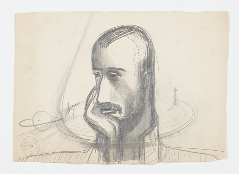 Self-Portrait, Theodore Roszak, 1932