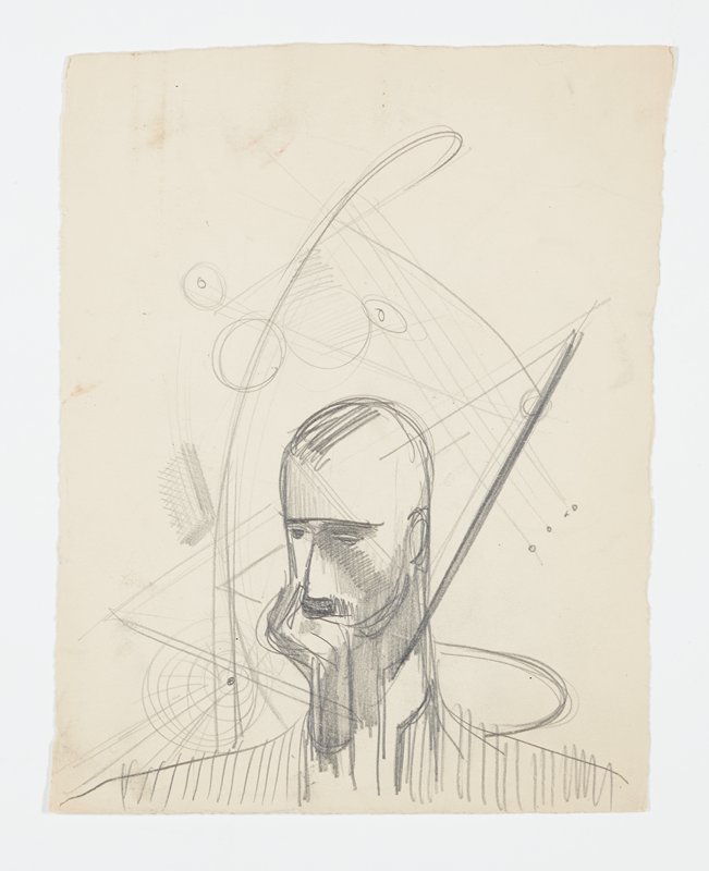 Self-Portrait, Theodore Roszak, 1932