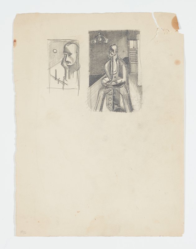 Self-Portrait, Theodore Roszak, 1932