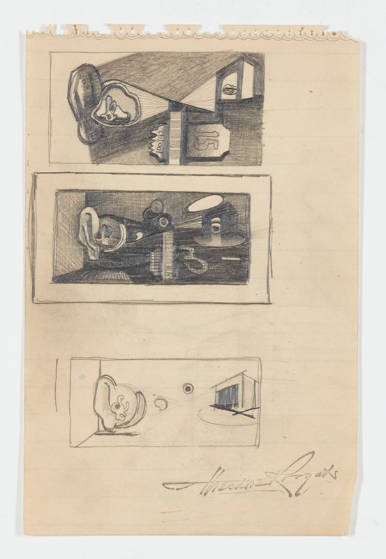 Drawing, Theodore Roszak, 1932