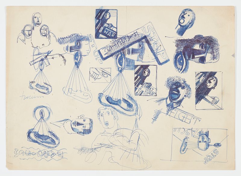 Drawing, Theodore Roszak, 1932