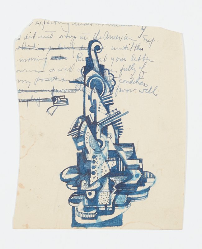 Drawing, Theodore Roszak, 1932