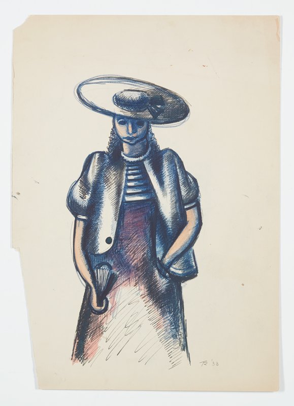 Drawing, Theodore Roszak, 1933
