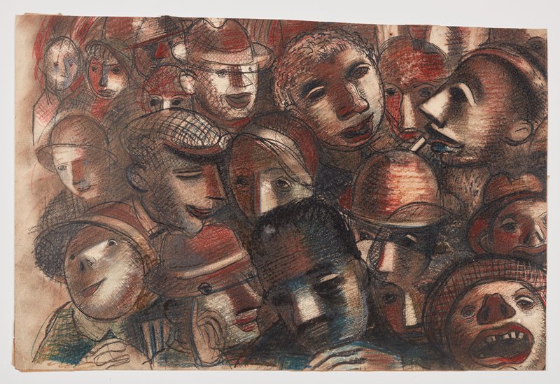 Drawing, Theodore Roszak, 1934
