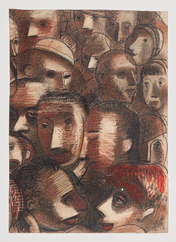 Drawing, Theodore Roszak, 1934