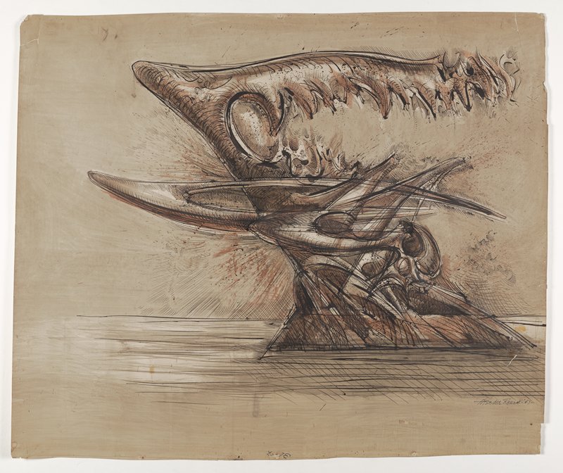 Scavenger (Sculpture Study), Theodore Roszak, 1947
