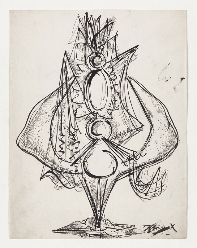 Invocation I (Sculpture Study), Theodore Roszak, 1948
