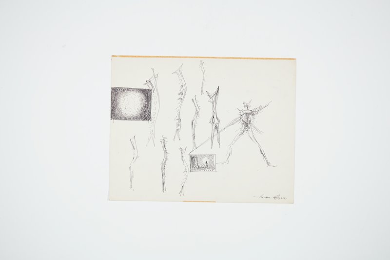 Don Quixote (Sculpture Study), Theodore Roszak, 1950