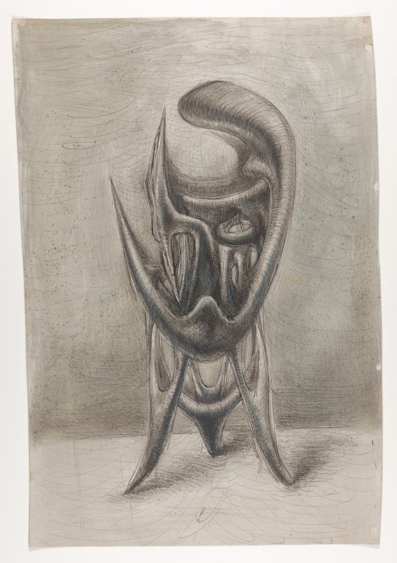 Large Abstract Head, Theodore Roszak, 1954