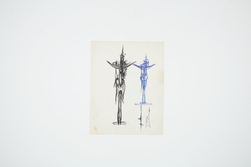 Invocation III (Sculpture Study), Theodore Roszak, 1958