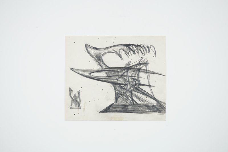 Night Flight (Sculpture Study), Theodore Roszak, 1958