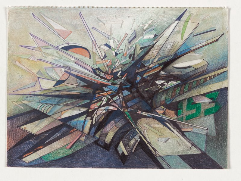 Sky Crash, Theodore Roszak, 1960