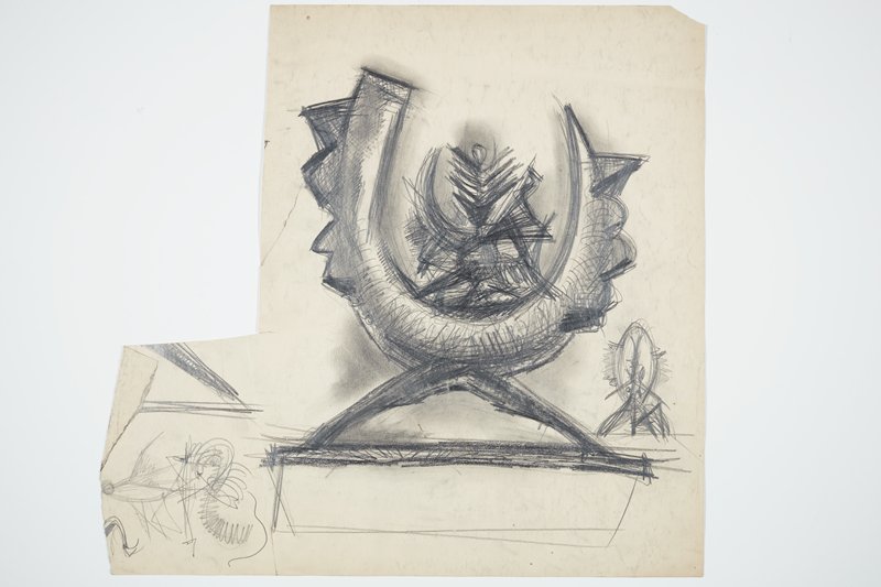 Night Bloom (Sculpture Study), Theodore Roszak, 20th century