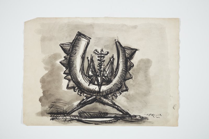 Night Bloom (Sculpture Study), Theodore Roszak, 20th century