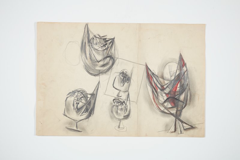 Night Bloom (Sculpture Study), Theodore Roszak, 1960