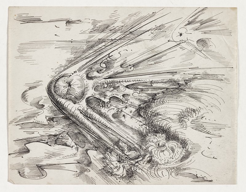 Meteor Cosmoscape, Theodore Roszak, 1962