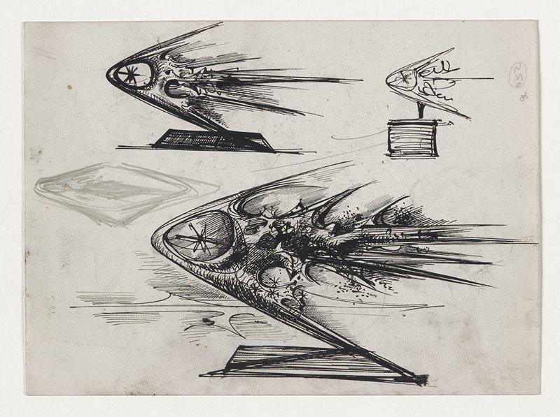Meteor (Sculpture Study), Theodore Roszak, 1962