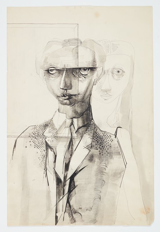 Drawing, Theodore Roszak, 1965