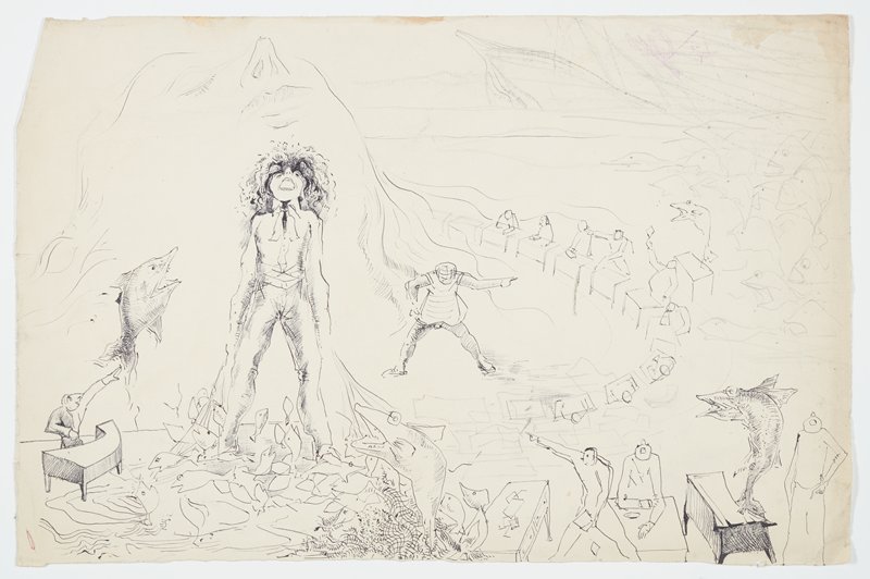 Satirical, Theodore Roszak, 1970