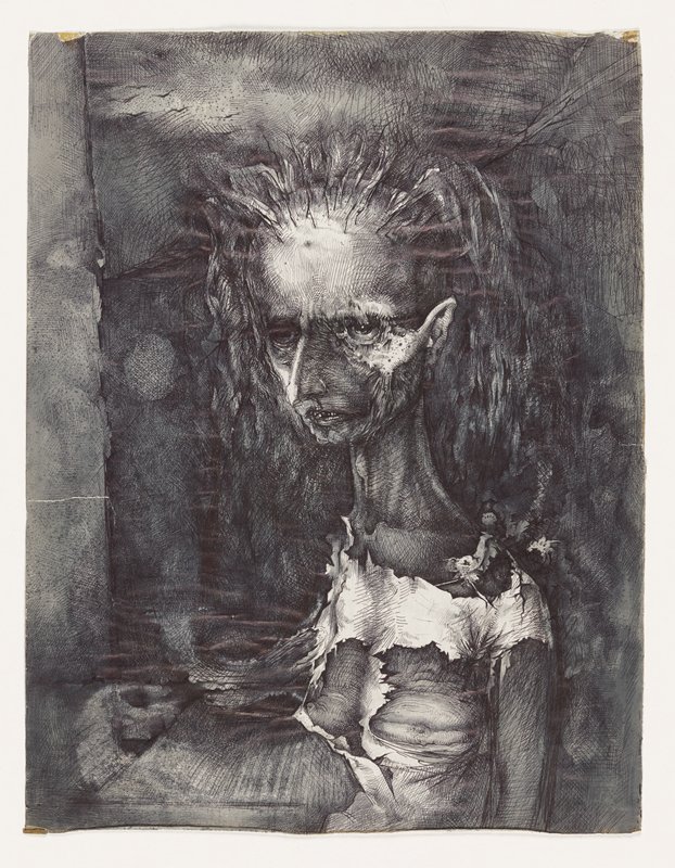 Drawing, Theodore Roszak, 1975