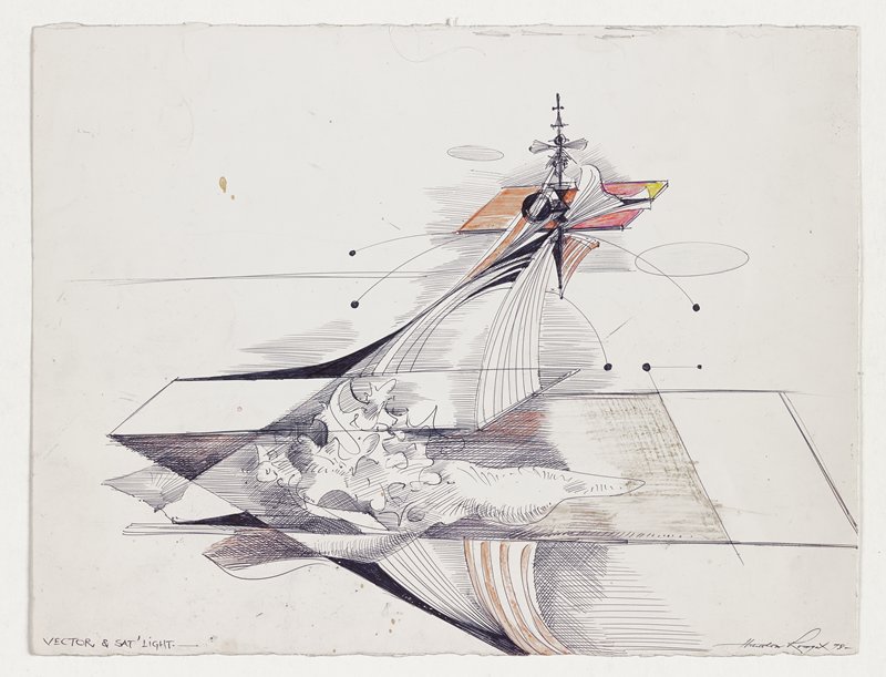 Vector and Sat'Light (Satelite), Theodore Roszak, 1978