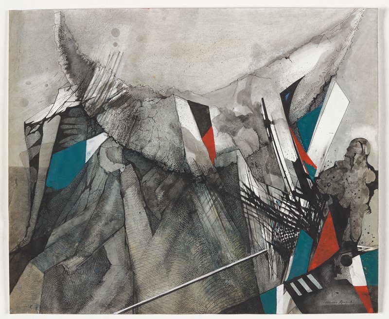 Study for Moon Pancrator, Theodore Roszak, 1978
