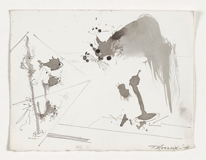 Drawing, Theodore Roszak, 1979