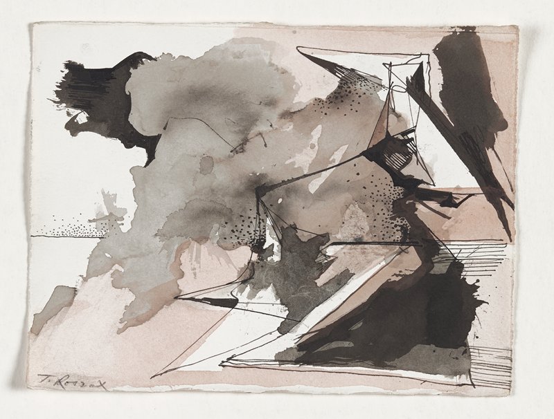 Drawing, Theodore Roszak, 1979