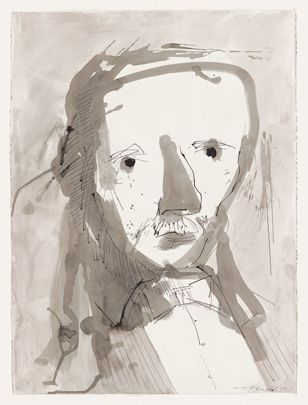 Self-Portrait, Theodore Roszak, 1980