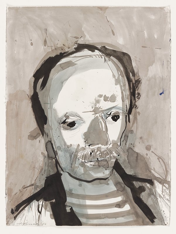 Self-Portrait, Theodore Roszak, 1980