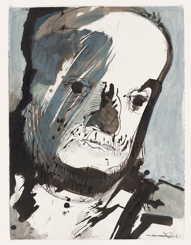 Self-Portrait, Theodore Roszak, 1980