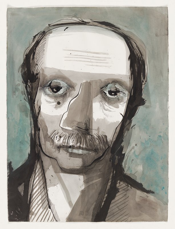 Self-Portrait, Theodore Roszak, 1980