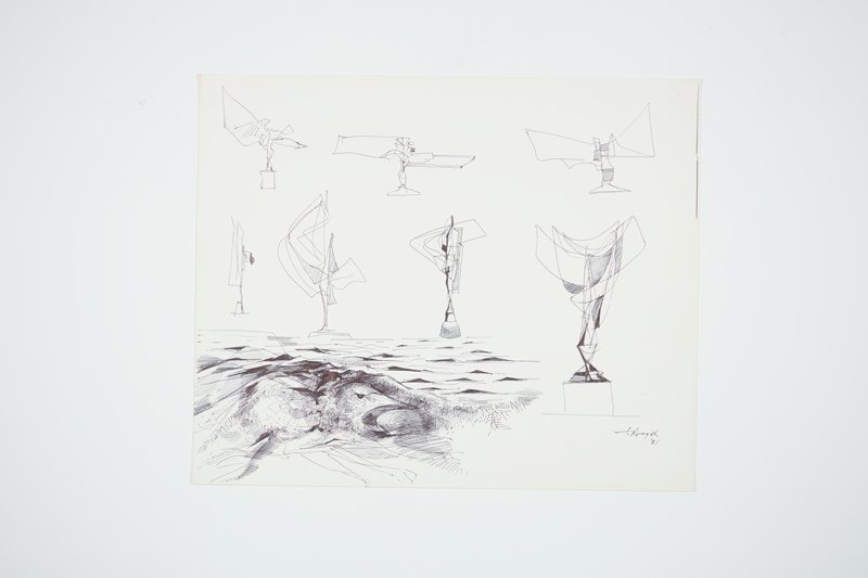 Last Drawings, Theodore Roszak, 1981