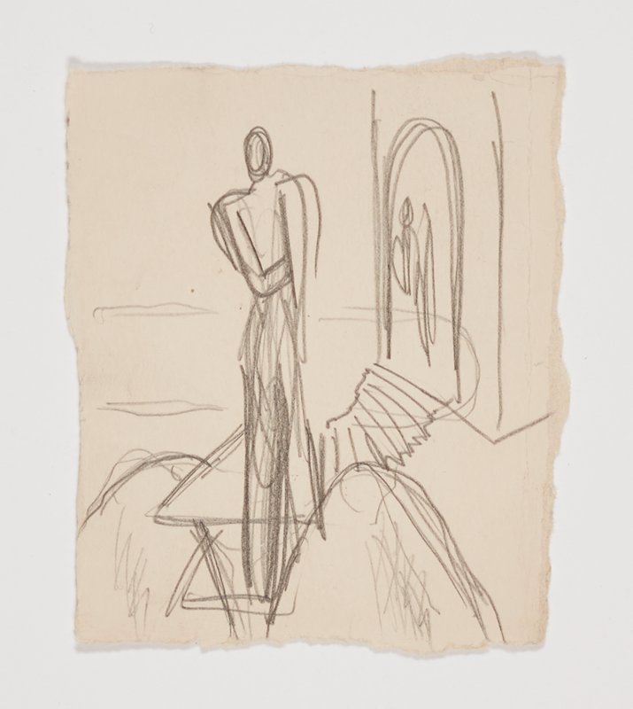 Drawing, Theodore Roszak, 20th century