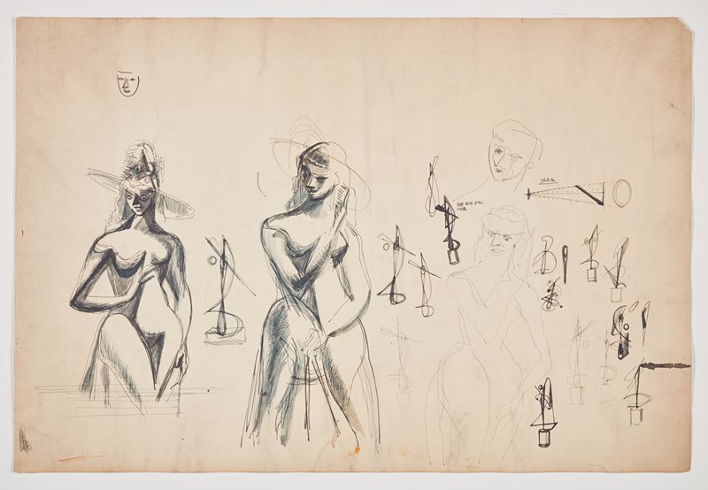 Drawing, Theodore Roszak, 20th century