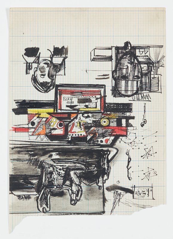 Drawing, Theodore Roszak, 20th century