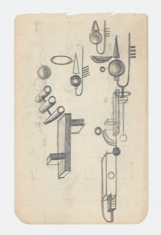[recto and verso], Theodore Roszak, 20th century