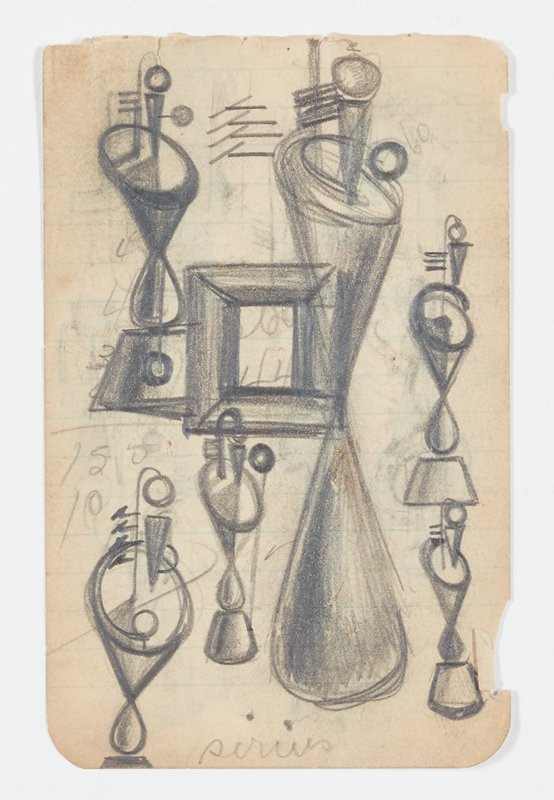[recto and verso], Theodore Roszak, 20th century