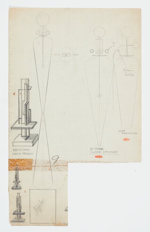 Drawing, Theodore Roszak, 20th century