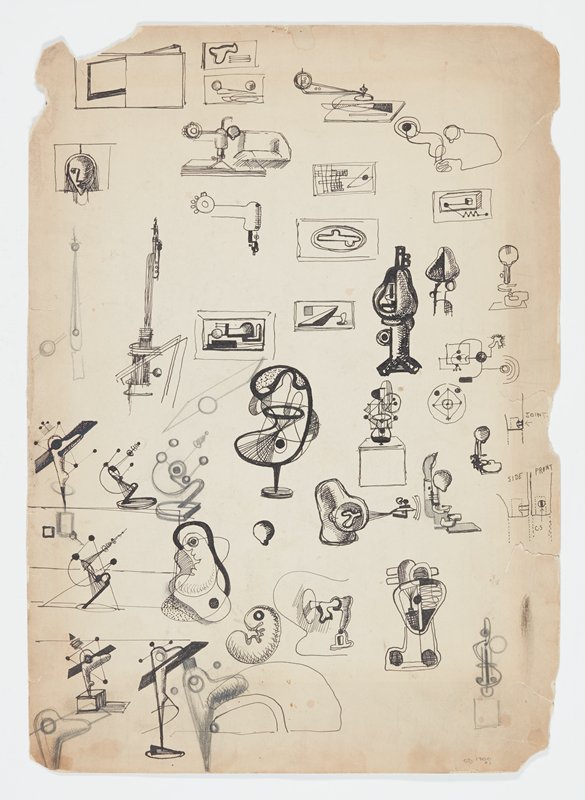 Drawing, Theodore Roszak, 20th century