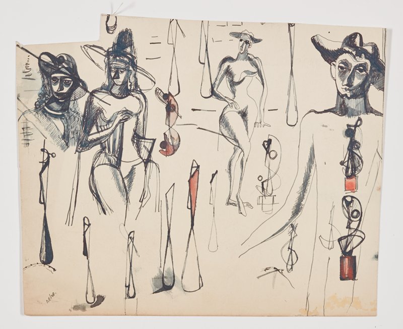 Drawing, Theodore Roszak, 20th century