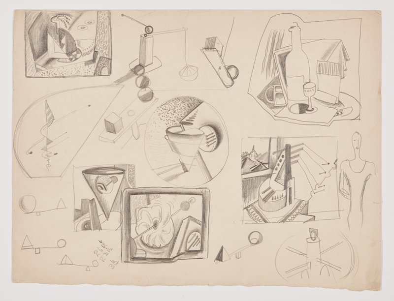 Drawing, Theodore Roszak, 20th century