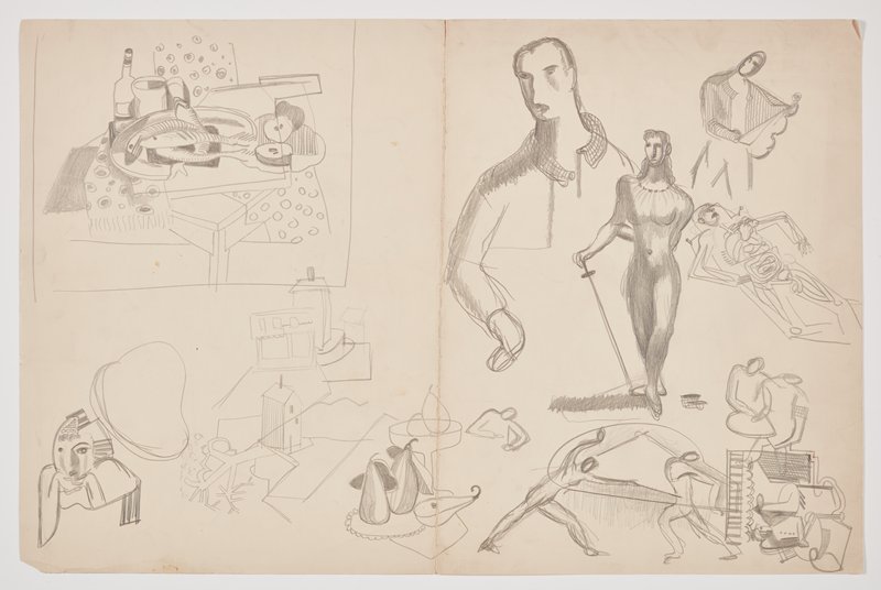 Drawing, Theodore Roszak, 20th century