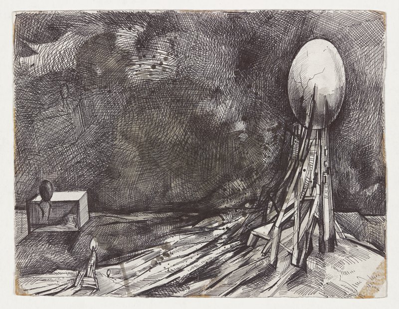 Drawing, Theodore Roszak, 20th century