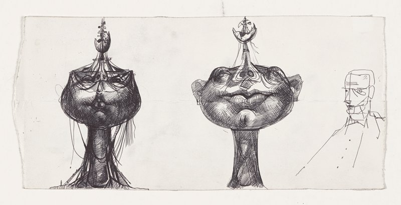 Eggs, Theodore Roszak, 20th century